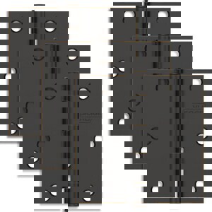 3.5 HINGE SQ AGBR 3/PK